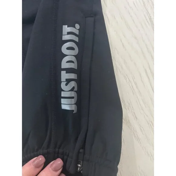 Nike Men's Black "Just Do It" Sweatpants Size M